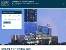 Tablet Screenshot of fourpointssurabaya.com